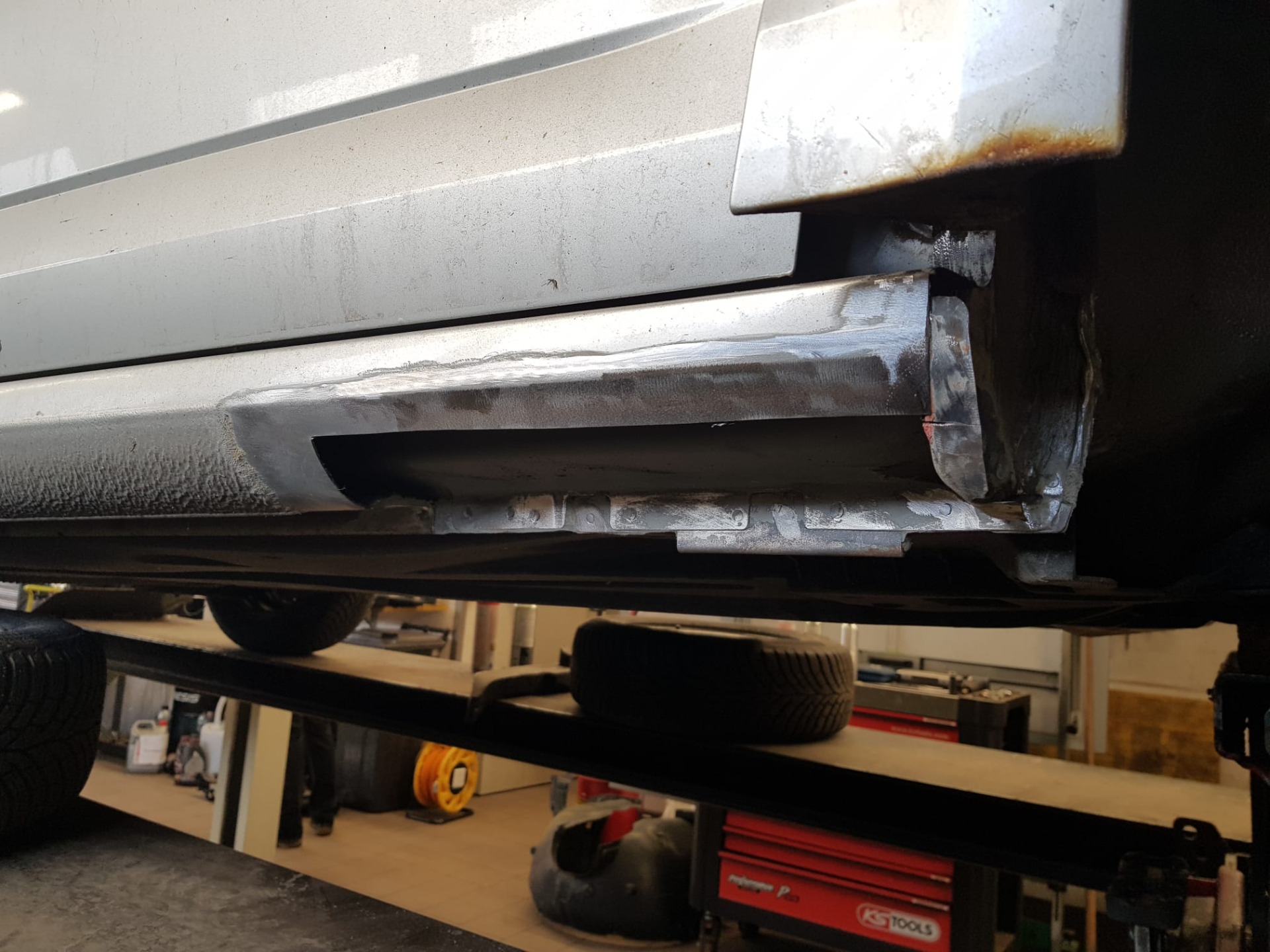 Manchmal Hilft leider nur noch ein ersetzen des Blechs 