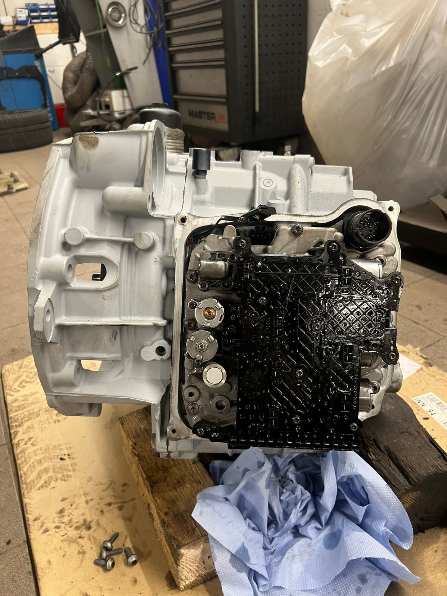 In unserem Fall musste Tauschgetriebe verbaut werden